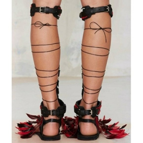 Brother Vellies Maasai Beaded Leather Sandals RARE - Picture 6 of 8